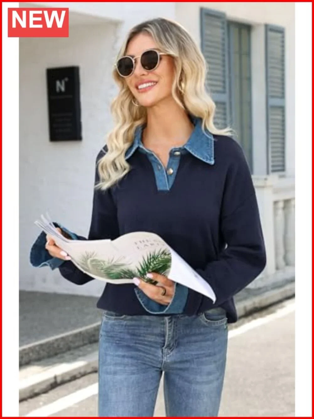 N/A oversized denim